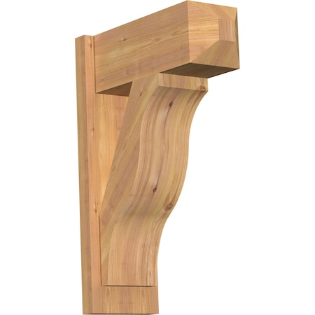 Ekena Millwork Funston Smooth Craftsman Outlooker, Western Red Cedar, 7 1/2"W x 18"D x 26"H OUT08X18X26FST04SWR